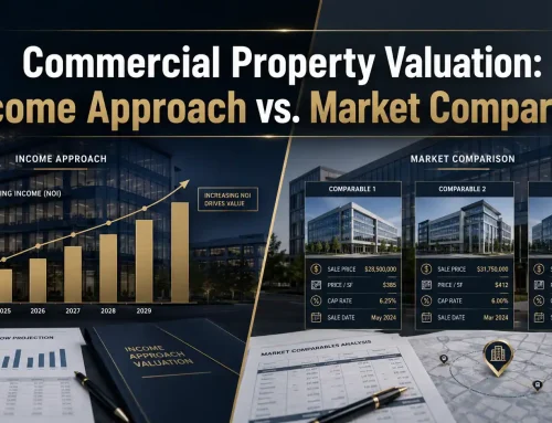 Commercial Property Valuation: Income Approach vs. Market Comparison